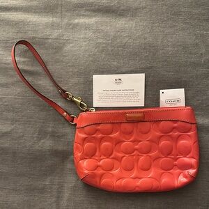COACH Patent Leather Wristlet | NEW WITH TAGS